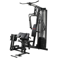 SPORTNOW Station de musculation Fitness avec tirage latéral, barre butterfly, poids 65 kg, câble, jusqu'à 120 kg