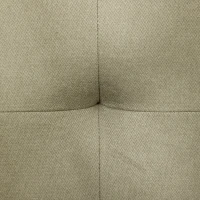 HOMCOM Loveseat Sofa Bed, Convertible Bed Settee with 2 Cushions, Side Pockets for Living Room, Light Brown(m-10)