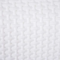 PawHut Pet Cat Litter Box 54L × 42W × 41H cm with Scoop White(m-9)