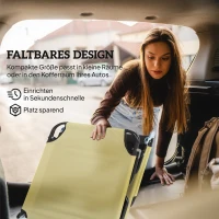 Outsunny Sonnenliege, 5-fach verstellbare Rückenlehne, schnelltrocknend, Metallrahmen, 190 x 56 x 28 cm, Creme(m-6)