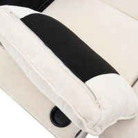 L-Shaped Corner Sofa with USB Charging Ports and Cup Holders, Modular Sofa with Storage Ottoman and Pockets, 202L x 137W x 80H cm, Beige(m-6)