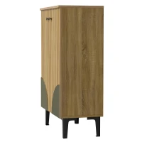 Dulap modern pentru pantofi, cu mult spațiu de depozitare, uși și mai multe rafturi, 60x32x94 cm, Culoare naturală(m-9)