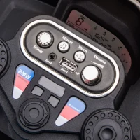 HOMCOM elektrische kindermotor elektrische driewieler voor kinderen vanaf 18 maanden rood(m-12)