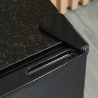 HOMCOM mini vriezer, 35 L, wit, 47 x 44,2 x 48,8 cm(m-10)