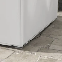 Outsunny Schutzhülle für Gartenmöbel Winterfest Wasserdicht Abdeckung Anti-UV Abdeckplane 600D Oxford 210 x 140 x 80 cm Grau(m-8)