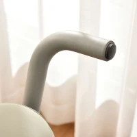 HOMCOM hometrainer 2-in-1 fietstrainer LCD display opvouwbare hometrainer hometrainer met 8 niveaus instelbare magnetische weerstand en 1 paar spankoorden blauw+grijs 97x51x115 cm(m-10)