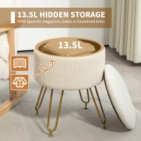 Ławka z pojemnikiem, 2-w-1, tapicerowana, stalowa rama(m-4)