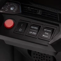 HOMCOM Coche de Batería para Niños 12V Audi E-tron con Mando a Distancia Faros Bocina Música Velocidad 3-5 km/h Blanco(m-10)