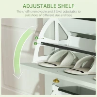 Szafka na buty z 2 klapami, szuflada, na 12 par butów(m-5)