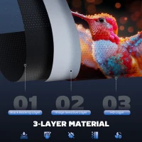 HOMCOM Schermo per Proiettore 100 Pollici Formato 4:3 Regolabile con Telecomando, Schermo di Proiezione Motorizzato Compatto, Installazione a Parete o Soffitto, 203x152 cm, Bianco(m-7)