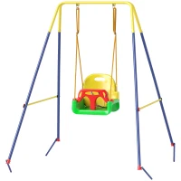 AIYAPLAY Gartenschaukel für Kinder Babyschaukel 3-in-1 Grün(m-6)