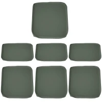 Outsunny Cushion Cover Replacement Garden Rattan Patio Furniture Seat Cover(m-10)