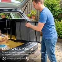 Outsunny Conjunto de 2 Cadeiras Dobráveis Reclináveis de Jardim Exterior com Encosto Alto Ajustável em 5 Posições Apoio para Pés Cinza Escuro(m-8)