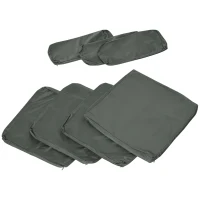 Outsunny Cushion Cover Replacement Garden Rattan Patio Furniture Seat Cover(m-11)