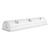 Outsunny Szklarnia z oknem rolowanym, zimowa, folia, okrągły dach(m-11)