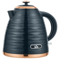 HOMCOM 3kW Rapid Boil Honeycomb Kettle - Dark Blue(m-11)