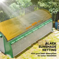 Szklarnia 6 x 3 x 2 m, folia, 12 okien, drzwi rolowane(m-4)