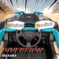 AIYAPLAY Coche Eléctrico para Niños 12V con Licencia Kawasaki Teryx KRX 1000 Control Remoto Suspensión Trasera Azul(m-6)