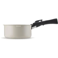 Batterie de cuisine Arthur Martin Batterie 18 pieces creme AM1453 CREME(m-4)