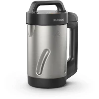 Blender chauffant pour soupe - PHILIPS - HR2203/80 - Série 3000 - 1000W - bol de 2L - Métal(m-2)