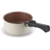 Batterie de cuisine Arthur Martin Batterie 18 pieces creme AM1453 CREME(m-5)