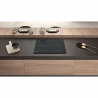 Table de cuisson induction - HOTPOINT - 4 foyers - L60 cm - HQ5660SNE - 7200 W - Revetement verre noir(m-2)