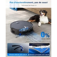 ECOVACS DEEBOT X9 PRO OMNI Robot Aspirateur Laveur - 16600Pa - Ultra-fin - Technologie BLAST - Auto-nettoyage instantané(m-3)