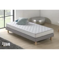 Matelas 70x140 cm HAHTUVA - Mousse - Ferme - 14 cm - 5 zones - DEKO DREAM(m-1)