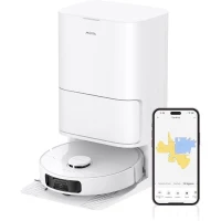 MOVA E30 Ultra - Robot Aspirateur Laveur avec Vidage Automatique - Nettoyage Automatique des Serpillieres - Technologie RoboSwing(m-1)