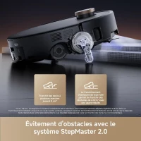 Mova Z60 Ultra Roller Complete - Aspirateur Laveur avec Technologie de Nettoyage HydroForce - 28 000Pa - DuoSolution- StepMaster 2.0(m-6)