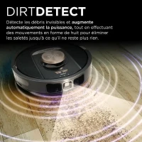 Shark PowerDetect RV2820VEEU - Robot Aspirateur a vidage automatique avec navigation 3D et LiDAR(m-3)