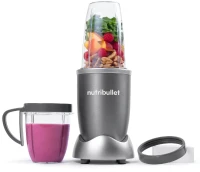 Blender - NUTRIBULLET Original 600 - NB606DG - 600 W - 2 tasses incluses 700 ml et 500 ml - Gris - Sans BPA(m-1)