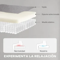 HOMCOM Sillón Reclinable con Motor sin Escobillas Reposapiés Tapizado Resistente y Bolsillos Laterales 80x83x104 cm Gris(m-7)