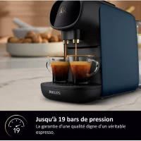 Cafetiere a capsules - PHILIPS - L'OR BARISTA - LM9012/40 - Sublime - Bleu(m-3)