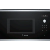 Micro-ondes encastrable - BOSCH Série 6 - BFL554MS0 - Noir / Inox - 59,4 x 38,8 x 38,3 cm(m-1)