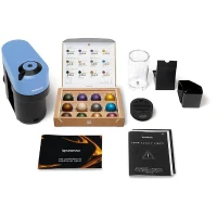 Machine a café a capsules - DELONGHI - ENV90.A - Nespresso Vertuo Pop - Bleu - 7 capsules offertes(m-6)