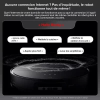 ROBOROCK SAROS 10 R&D System - Aspirateur Robot Laveur avec Base entierement autonome en eau - 22000 Pa - LDS rétractable(m-6)