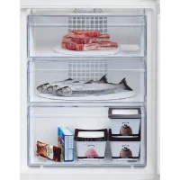 Réfrigérateur combiné intégrable BEKO BCHA275K4SN - 2 portes - 262 L - Semi No Frost - Blanc(m-2)
