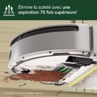 iRobot Roomba 205 DustCompactor Combo - Compacte automatiquement Les débris a l'intérieur du robot jusqu'a 60 J - Clearview LiDAR(m-6)