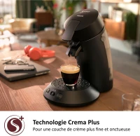 Cafetiere a dosette - PHILIPS - SENSEO - CSA210/61 - Original Plus - Noir intense(m-5)
