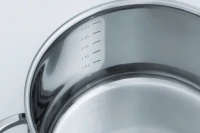 Batterie de cuisine - Induction - GSW - ALARA - Acier inoxydable massif 18/10 - 14 pieces(m-5)