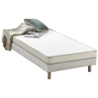DEKO DREAM Matelas mousse 90 x 190 cm - Confort ferme - Epaisseur 12 cm - KIETOA(m-3)