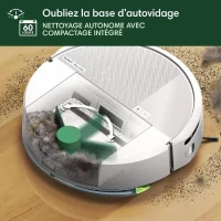 iRobot Roomba 205 DustCompactor Combo - Compacte automatiquement Les débris a l'intérieur du robot jusqu'a 60 J - Clearview LiDAR(m-2)