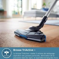 Aspirateur sans sac - PHILIPS - FC9729/09 - Série 7000 Power pro Expert  - 900W - PowerCyclone 8 - Rouge(m-3)