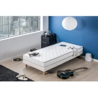 Matelas 90 x 200 DEKO DREAM - Epaisseur 16 cm - Mousse - Confort ferme - KIVA(m-1)