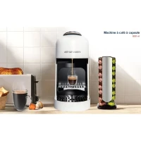Machine a café a capsules - ARTHUR MARTIN - AMN230B - Expresso & Lungo - Préparation rapide(m-5)