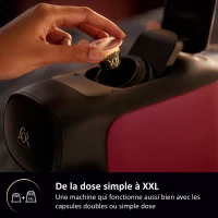 Cafetiere a capsules - PHILIPS - L'OR BARISTA - LM9012/50 - Sublime - Rouge(m-4)