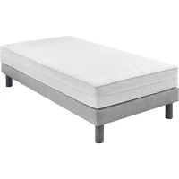 DORMIPUR - Matelas - 90 x 200 cm - Epaisseur 16 cm - Mousse a mémoire de forme - Housse lavable en machine - Equilibré(m-5)