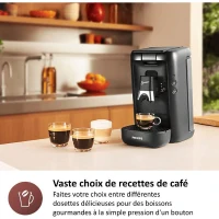 Cafetiere a dosette - PHILIPS - SENSEO - CSA260/51 - Maestro - Gris cachemire(m-4)