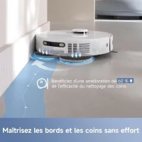 MOVA E30 Ultra - Robot Aspirateur Laveur avec Vidage Automatique - Nettoyage Automatique des Serpillieres - Technologie RoboSwing(m-4)